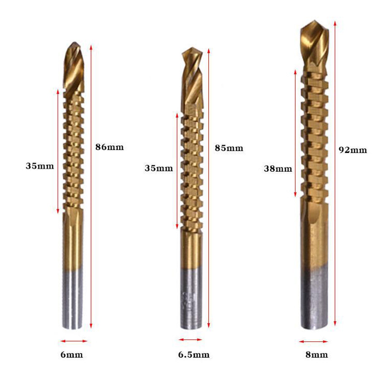 JWDX Drill Bit Clearance! Tool Woodworking Saw Spiral Drill Side Carpenter Bit Hole Cutting Cutting Tools and V1189-LWWAL-20260325-03119