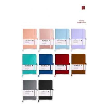 JWDX Notebook Clearance! Simple A5 Notebook Elastic Band Student Diary 96 Sheets, Lined Classic Pocket V1189-LWWAL-20260325-03123