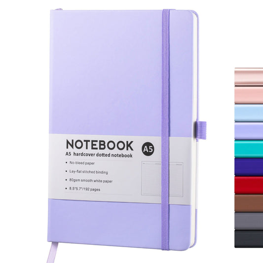 JWDX Notebook Clearance! Simple A5 Notebook Elastic Band Student Diary 96 Sheets, Lined Classic Pocket V1189-LWWAL-20260325-03124