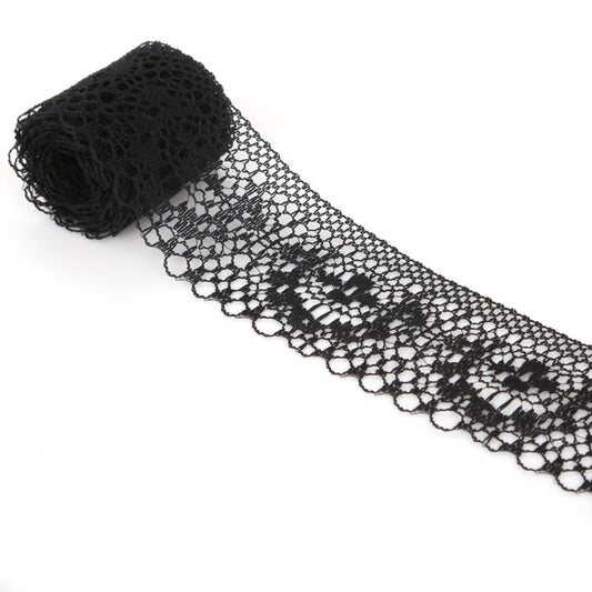 Decorative Table Banner Clearance! Ttybhh Non-Elastic Lace Black Width 4010 Yards/Pack, 10Yards Fabric Ribbon V1189-LWWAL-20260325-03125