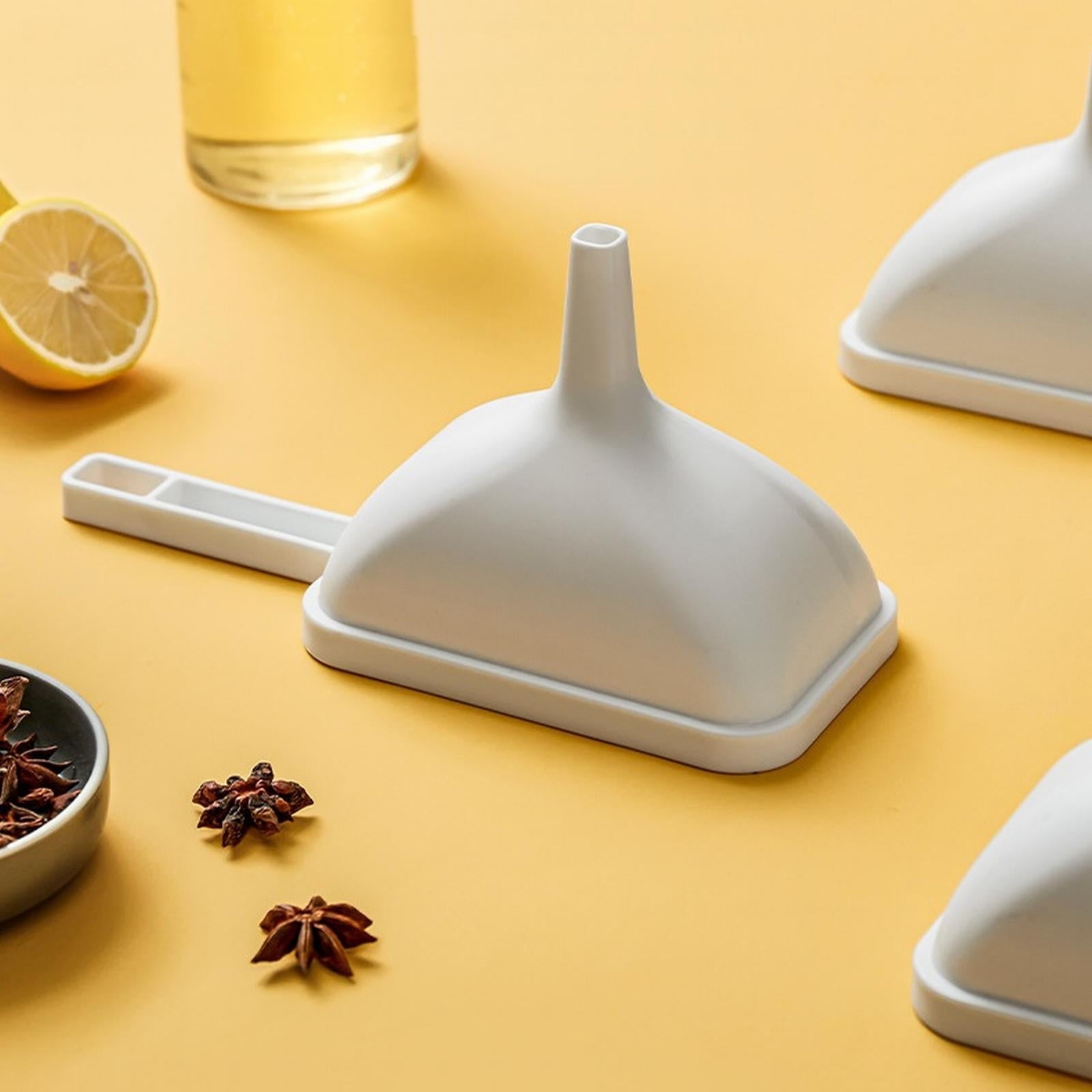 Clearance! Eewia Funnel Kitchen Funnel Washable Multipurpose Funnel for Liquid Oils Dry Ingredients, V1189-LWWAL-20260325-03127