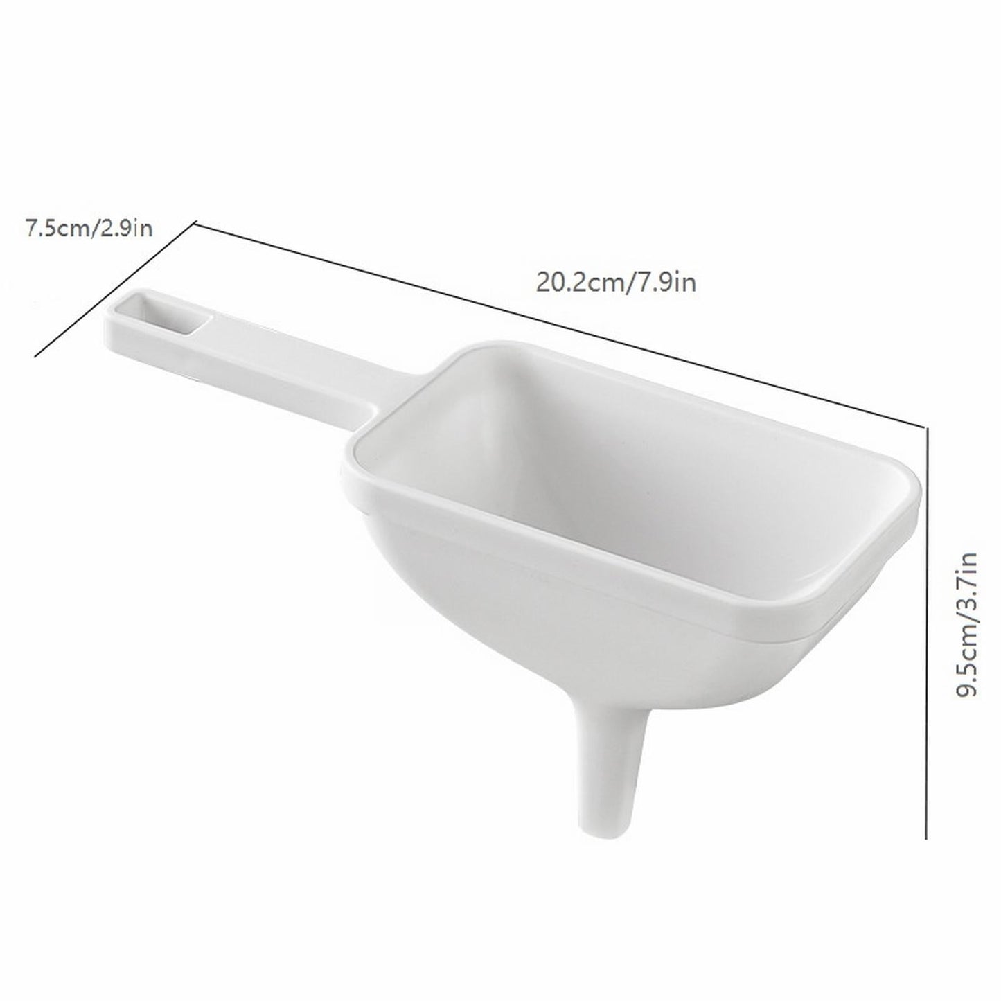 Clearance! Eewia Funnel Kitchen Funnel Washable Multipurpose Funnel for Liquid Oils Dry Ingredients, V1189-LWWAL-20260325-03127