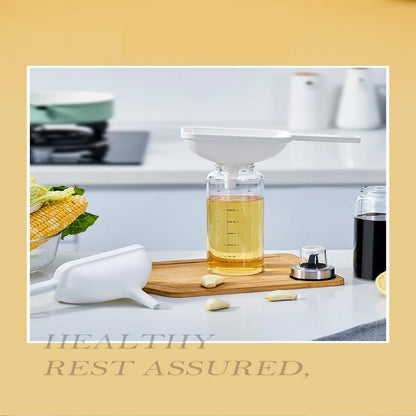 Clearance! Eewia Funnel Kitchen Funnel Washable Multipurpose Funnel for Liquid Oils Dry Ingredients, V1189-LWWAL-20260325-03127