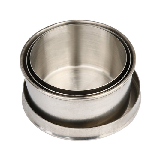 Clearance School Supplies! JWDX Medium Stainless Steel Telescopic Cup 02356, Emergency Steel Telescopic Shot V1189-LWWAL-20260325-03132