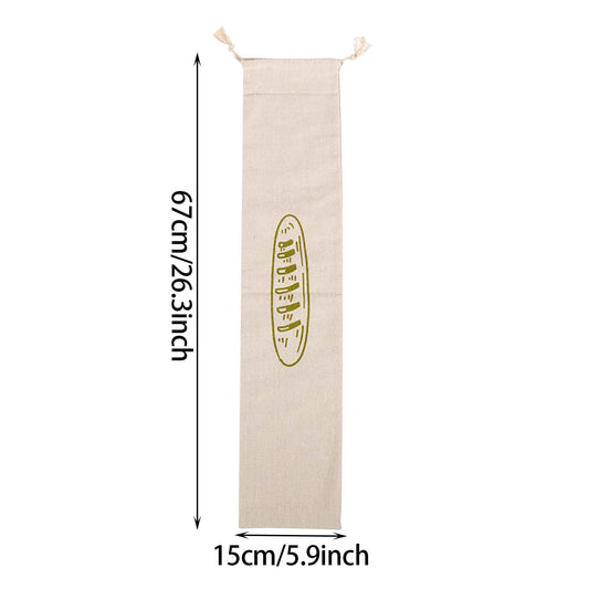 Clearance School Supplies! JWDX Linen Bread Bag Reusable Bread Bag 1Pc, 1Pc Linen Bread Bag Reusable Bread V1189-LWWAL-20260325-03136