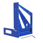JWDX Measuring Tools Clearance! The Fourth Generation Carpenter'S Square Ruler Triangle Ruler Aluminum Alloy V1189-LWWAL-20260325-03142