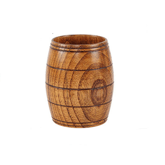 Clearance Back to School Supplies! JWDX Japanese Style Wooden Cup Creative Jujube Wood Insulation Tea Cup V1189-LWWAL-20260325-03149