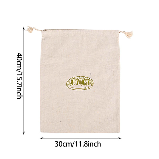 Clearance School Supplies! JWDX Linen Bread Bag Reusable Bread Bag 1Pc, 1Pc Linen Bread Bag Reusable Bread V1189-LWWAL-20260325-03157