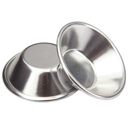 25 Pack Egg Tart Molds Tiny Pie Tartlets Dessert Mold Pans Tin Puto Cup Bakeware Muffin Cupcake Cake Cookie V1189-LWWAL-20260325-03165