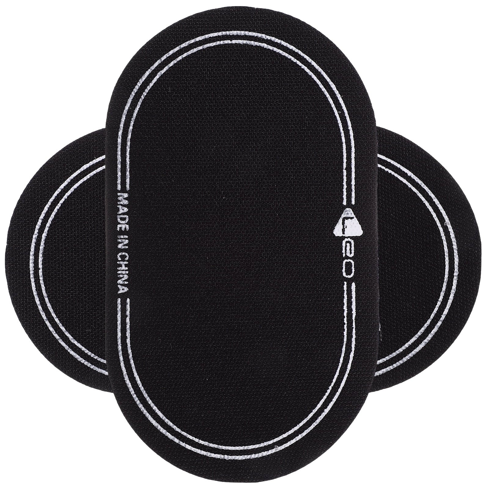 Ortofally 2Pcs Bass Drum Patch Double Drum Pedal Patches Drum Pads Sticker for Drum Percussion Accessories V1189-LWWAL-20260327-03278