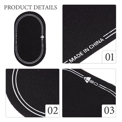 Ortofally 2Pcs Bass Drum Patch Double Drum Pedal Patches Drum Pads Sticker for Drum Percussion Accessories V1189-LWWAL-20260327-03278