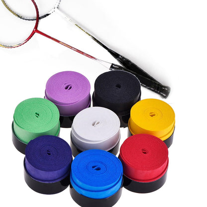 SWETRACE Tennis Racket Grip Tape Sticky Fabric 10Pack 1In 10pcs Assorted Color V1189-LWWAL-20260327-03287
