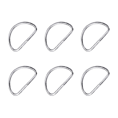 SWETRACE Handbag Hardware Small D Rings Multipurpose Metal for DIY Crafts Silver 20PCS Size 1 Silver V1189-LWWAL-20260327-03288
