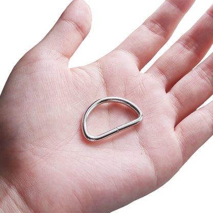 SWETRACE Handbag Hardware Small D Rings Multipurpose Metal for DIY Crafts Silver 20PCS Size 1 Silver V1189-LWWAL-20260327-03288