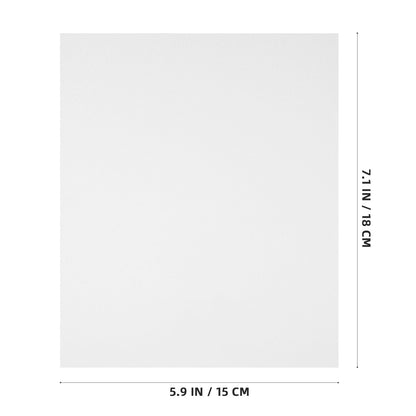 Ortofally 12pcs Blank Transparent Stencil DIY Square Template Blank Stencil Material for Home Shop Size 1 V1189-LWWAL-20260327-03290