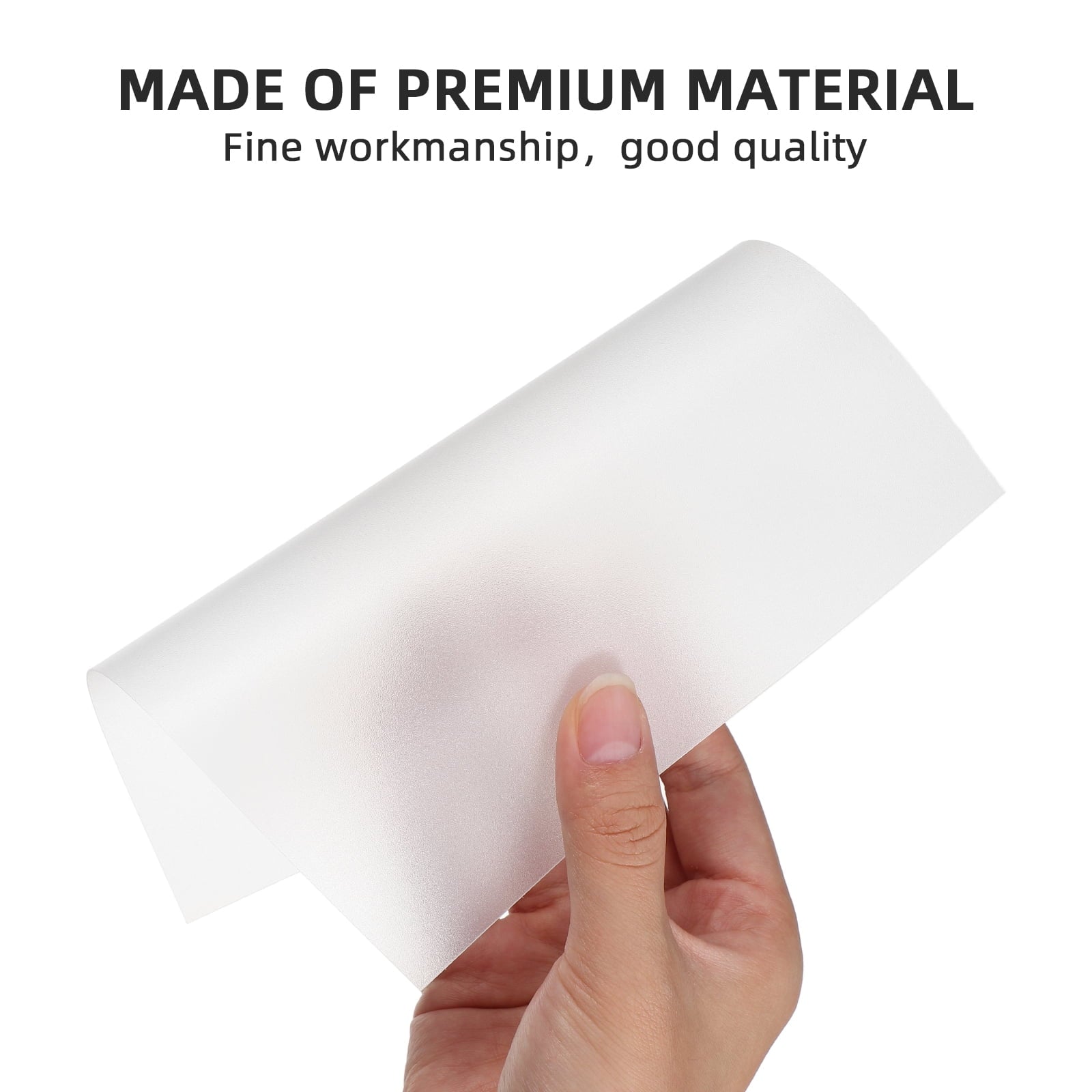 Ortofally 12pcs Blank Transparent Stencil DIY Square Template Blank Stencil Material for Home Shop Size 1 V1189-LWWAL-20260327-03290
