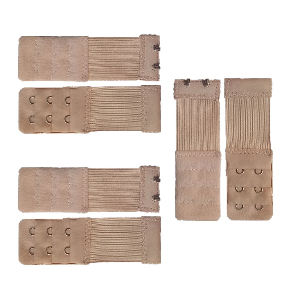 SWETRACE Bra Extension Buckle Polyester 6Pcs 3In Size 3 Beige V1189-LWWAL-20260327-03291