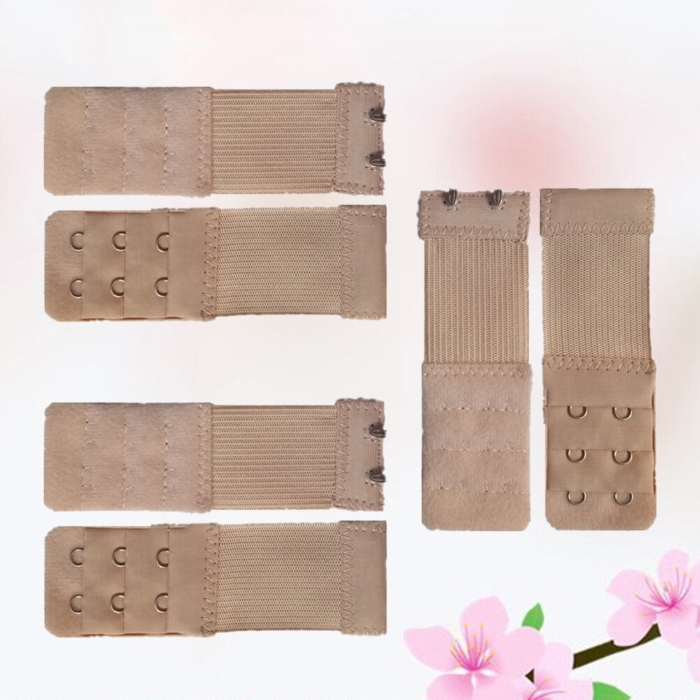 SWETRACE Bra Extension Buckle Polyester 6Pcs 3In Size 3 Beige V1189-LWWAL-20260327-03291