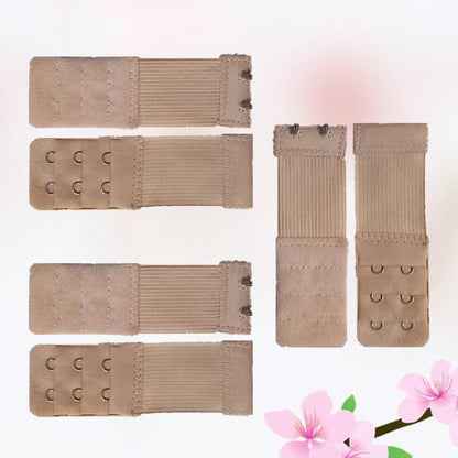 SWETRACE Bra Extension Buckle Polyester 6Pcs 3In Size 3 Beige V1189-LWWAL-20260327-03291