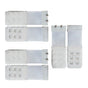 SWETRACE Bra Extension Buckle Polyester 6Pcs 3In Size 4 White V1189-LWWAL-20260327-03292