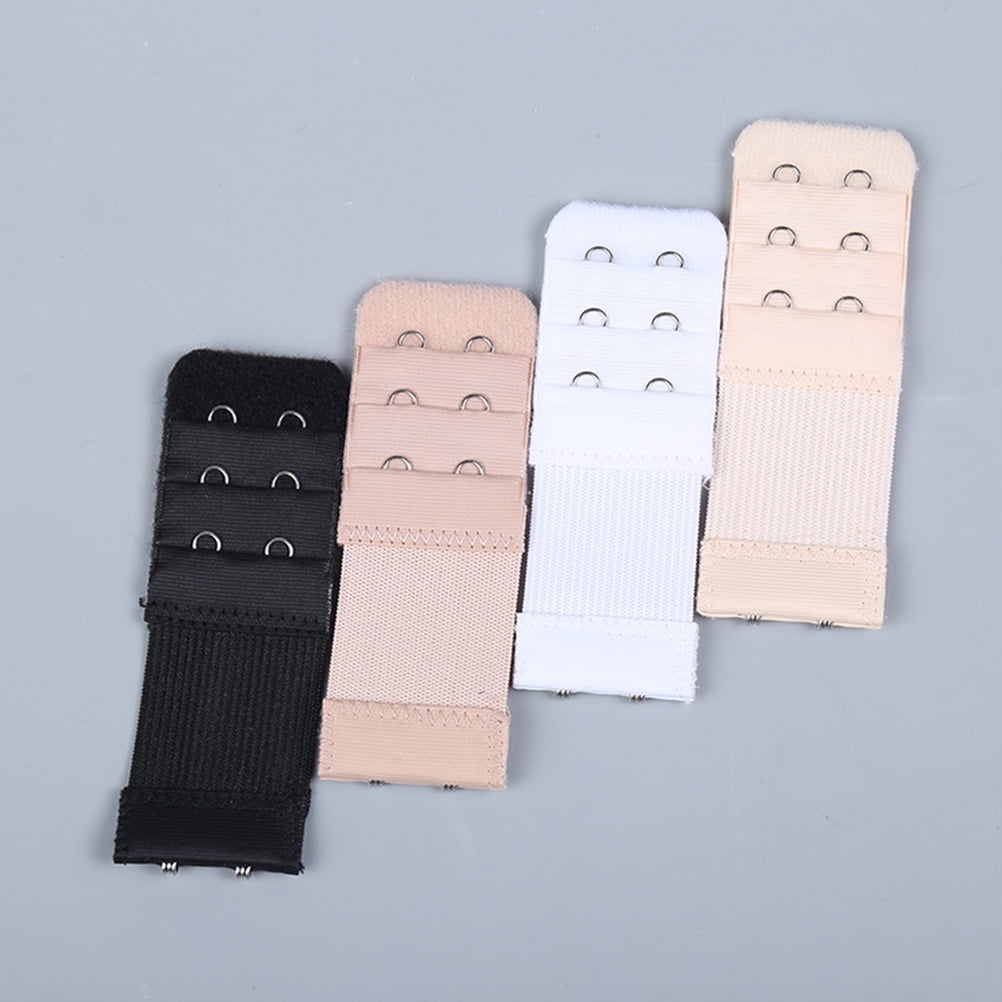 SWETRACE Bra Extension Buckle Polyester 6Pcs 3In Size 4 White V1189-LWWAL-20260327-03292