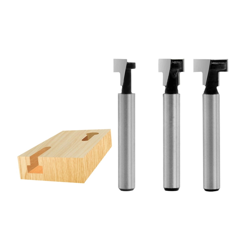SWETRACE Router Bits Set Router Bit Silver 3Set Woodworking Tool Size 4 Silver V1189-LWWAL-20260327-03294