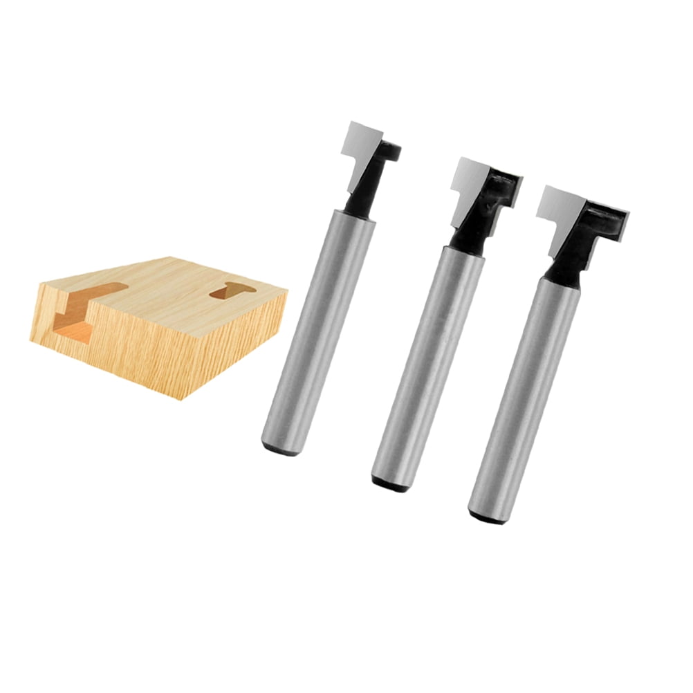 SWETRACE Router Bits Set Router Bit Silver 3Set Woodworking Tool Size 4 Silver V1189-LWWAL-20260327-03294