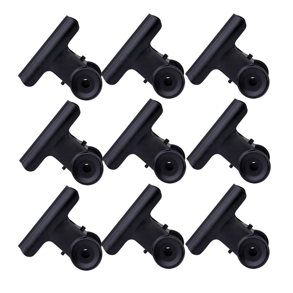 SWETRACE Coating Note Clips Rectangular Document Holding 15Pcs 2In 5*4.7cm Black V1189-LWWAL-20260327-03304