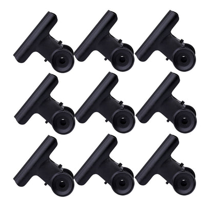 SWETRACE Coating Note Clips Rectangular Document Holding 15Pcs 2In 5*4.7cm Black V1189-LWWAL-20260327-03304