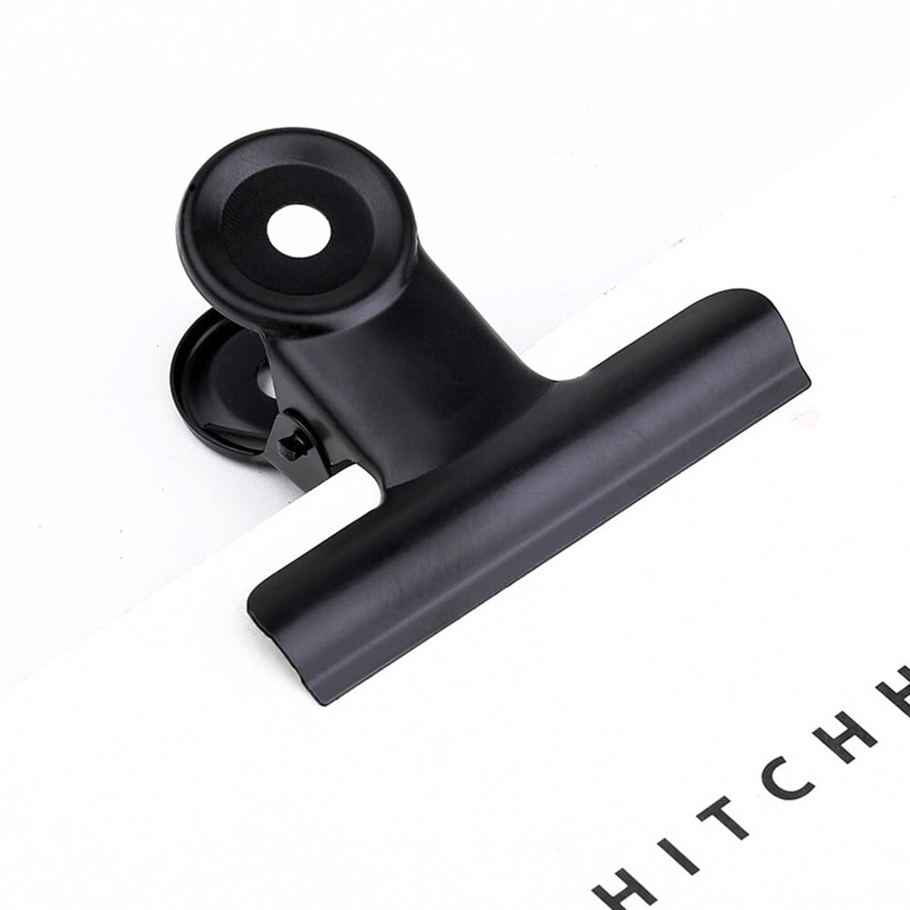 SWETRACE Coating Note Clips Rectangular Document Holding 15Pcs 2In 5*4.7cm Black V1189-LWWAL-20260327-03304