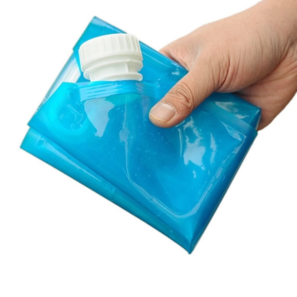SWETRACE Folding Water Storage Bag Blue Hiking Storage Container 1Pack 32.70X30.50X2.00CM Blue V1189-LWWAL-20260327-03325