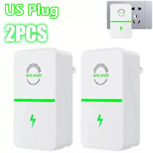 2 x Energy Saving Device New Elon Musk 90V-250V Stop-Watt Energy Saver Household V1189-LWWAL-20260327-03329