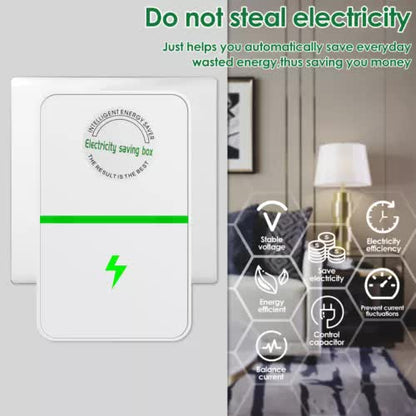 2 x Energy Saving Device New Elon Musk 90V-250V Stop-Watt Energy Saver Household V1189-LWWAL-20260327-03329