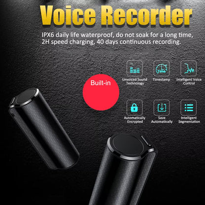 MP3 Spy Magnetic Recording Device Voice Activated Mini Audio Recorder Q70 US V1189-LWWAL-20260327-03330