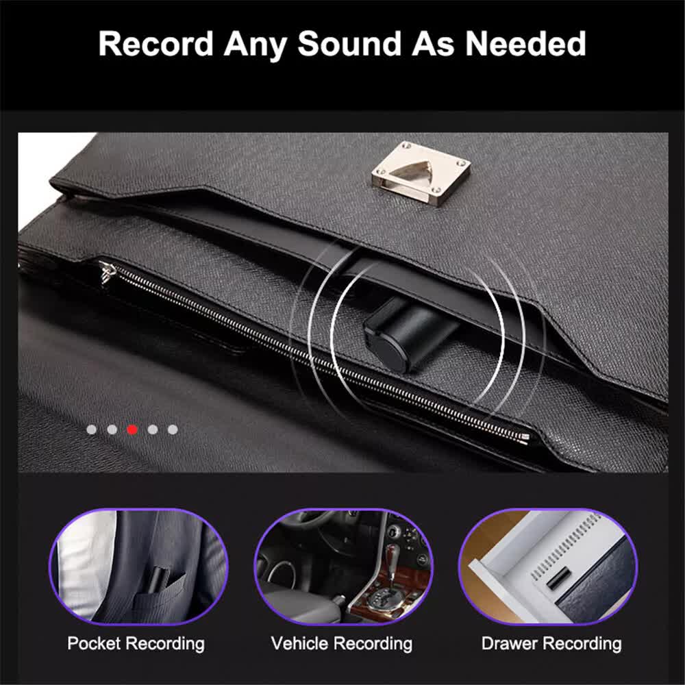 MP3 Spy Magnetic Recording Device Voice Activated Mini Audio Recorder Q70 US V1189-LWWAL-20260327-03330