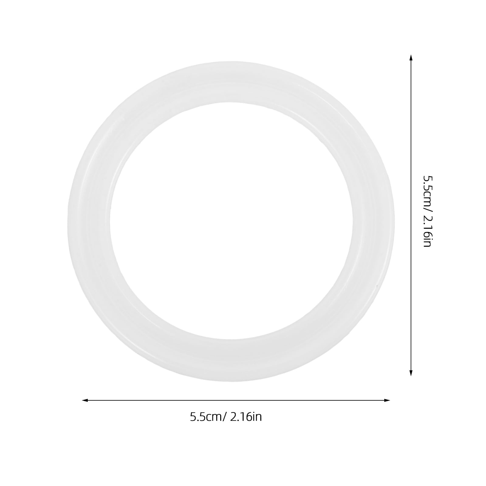 SWETRACE Seal Ring Silicone 4Pcs 2.4X1.8X0.1In V1189-LWWAL-20260327-03337