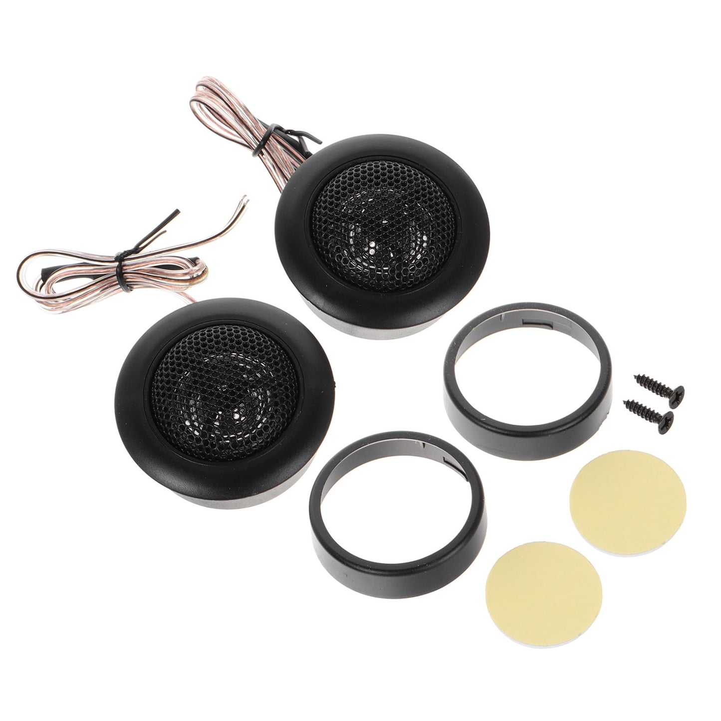 SWETRACE Car Tweeters Plastic Car Stereo Upgrade 1 Pair 2.2In V1189-LWWAL-20260327-03338