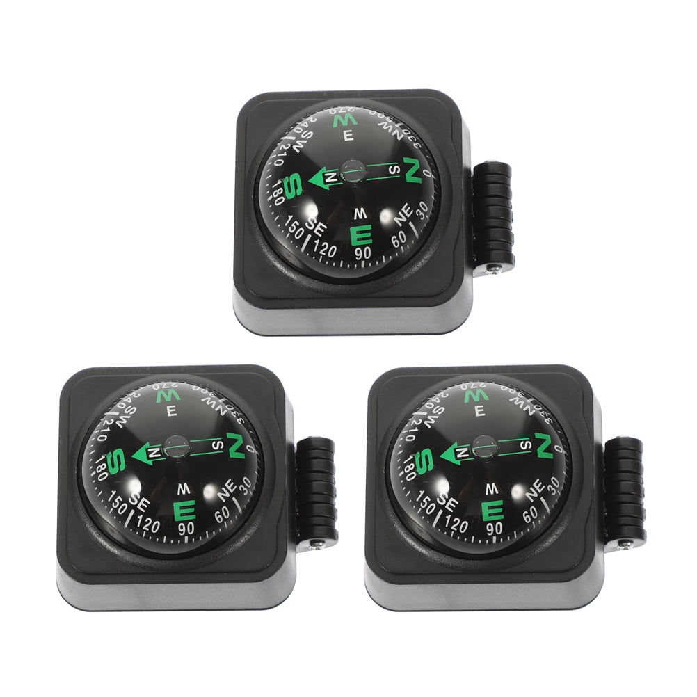SWETRACE Motorcycle Compass Round Multi ABS 3Pcs Simple Design Adjustable Direction V1189-LWWAL-20260327-03339
