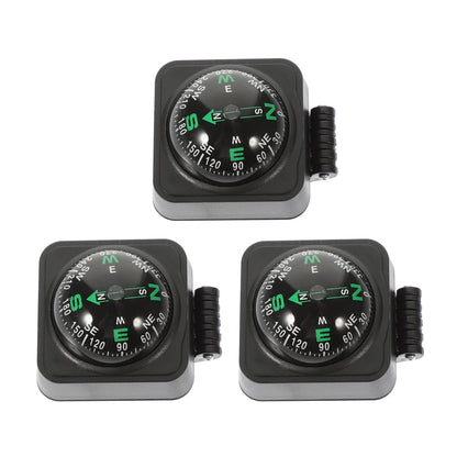 SWETRACE Motorcycle Compass Round Multi ABS 3Pcs Simple Design Adjustable Direction V1189-LWWAL-20260327-03339