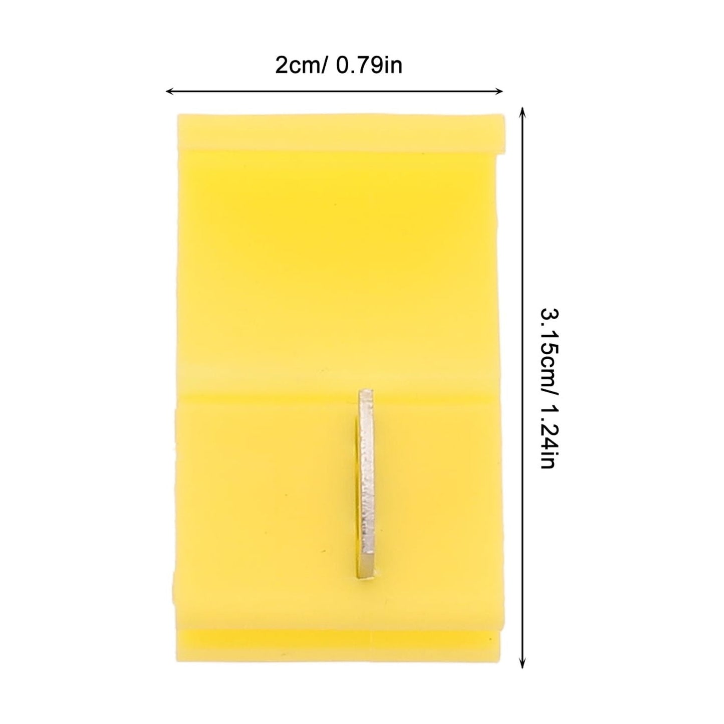 Worgeous Yellow Wire Connectors for Cars Quick Installation Components Waterproof Plastic 10pcs V1189-LWWAL-20260327-03340