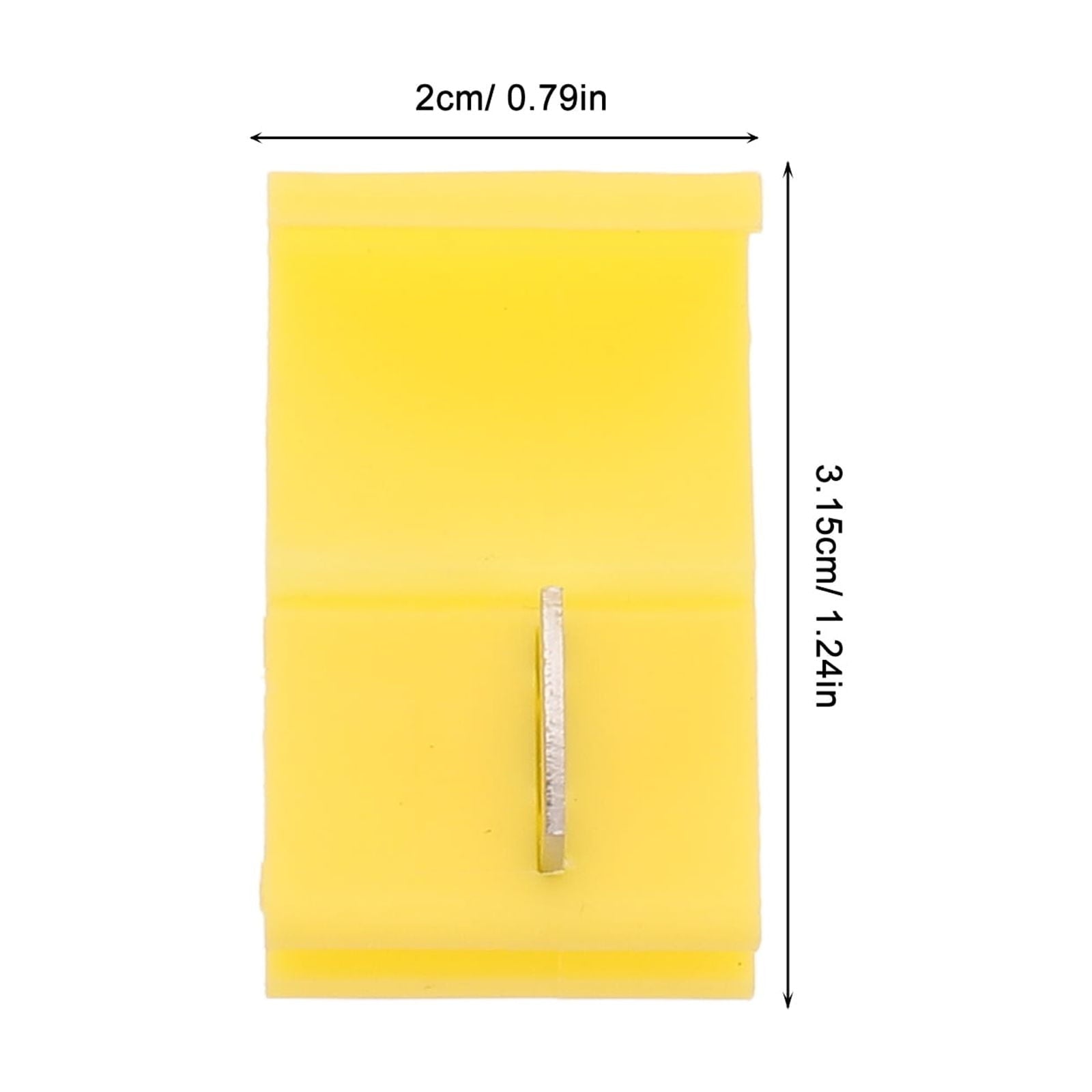 Worgeous Yellow Wire Connectors for Cars Quick Installation Components Waterproof Plastic 10pcs V1189-LWWAL-20260327-03340