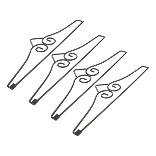 Worgeous 4 Pcs Garden Flag Garden Flag Holder Metal Banner Hanger For Indoor And Outdoor Garden Lawn V1189-LWWAL-20260327-03342