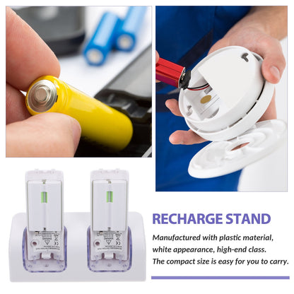 SWETRACE VR Controllers Rechargeable Batteries and Charger White ABS 1 Gaming Accessories 12.5X5.99cm White V1189-LWWAL-20260327-03343