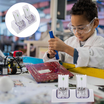 SWETRACE VR Controllers Rechargeable Batteries and Charger White ABS 1 Gaming Accessories 12.5X5.99cm White V1189-LWWAL-20260327-03343