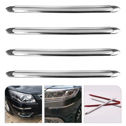 Ortofally 4pcs Bumper Protector Automobile Bumper Anti-collision Strip Car Bumper Tape 40.5X2.3X2.3CM V1189-LWWAL-20260327-03344