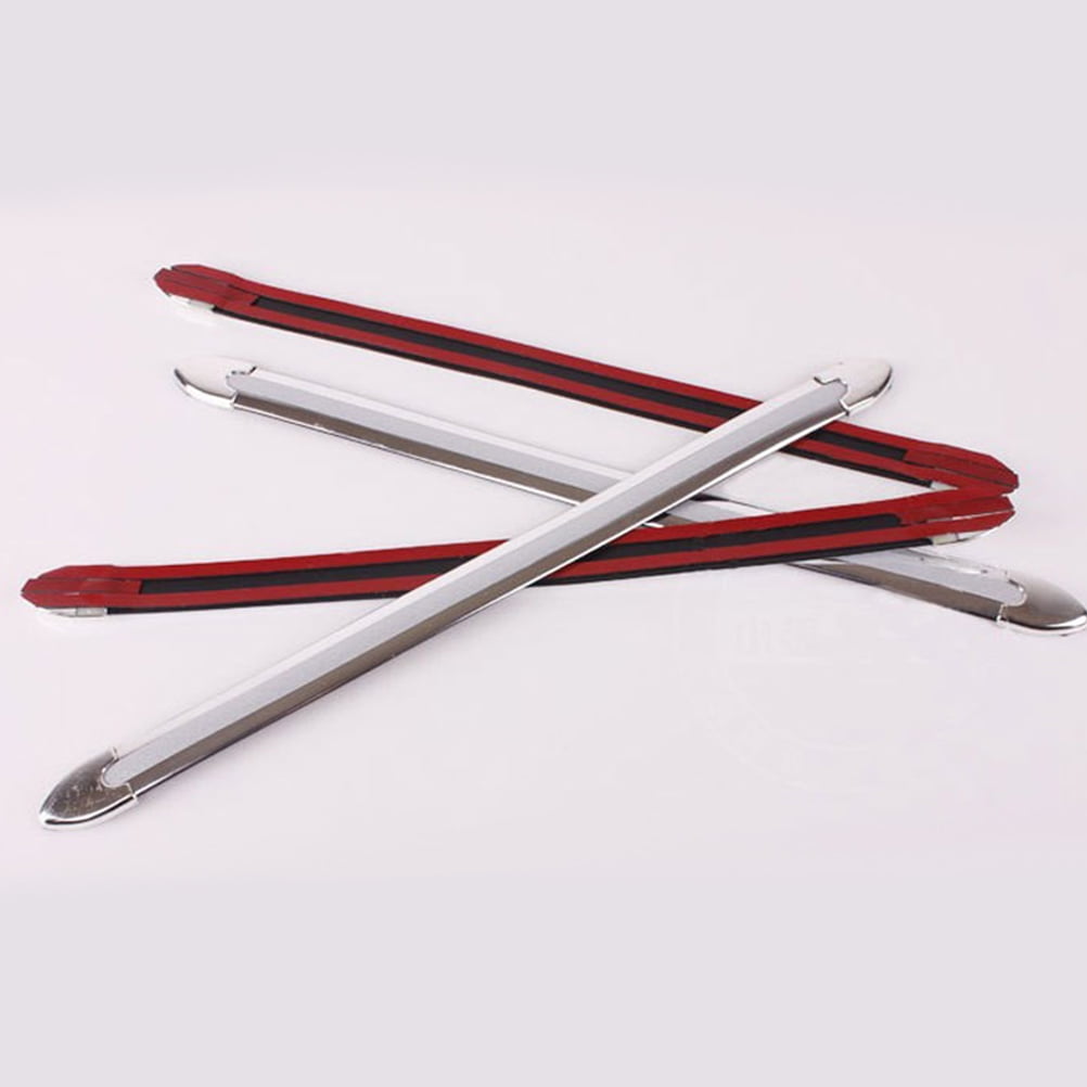 Ortofally 4pcs Bumper Protector Automobile Bumper Anti-collision Strip Car Bumper Tape 40.5X2.3X2.3CM V1189-LWWAL-20260327-03344