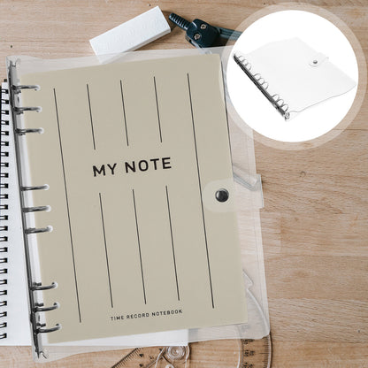 SWETRACE Planner Binder Cover For Notebook Protection 1Set 27X21.5X2.5CM Transparent V1189-LWWAL-20260327-03353