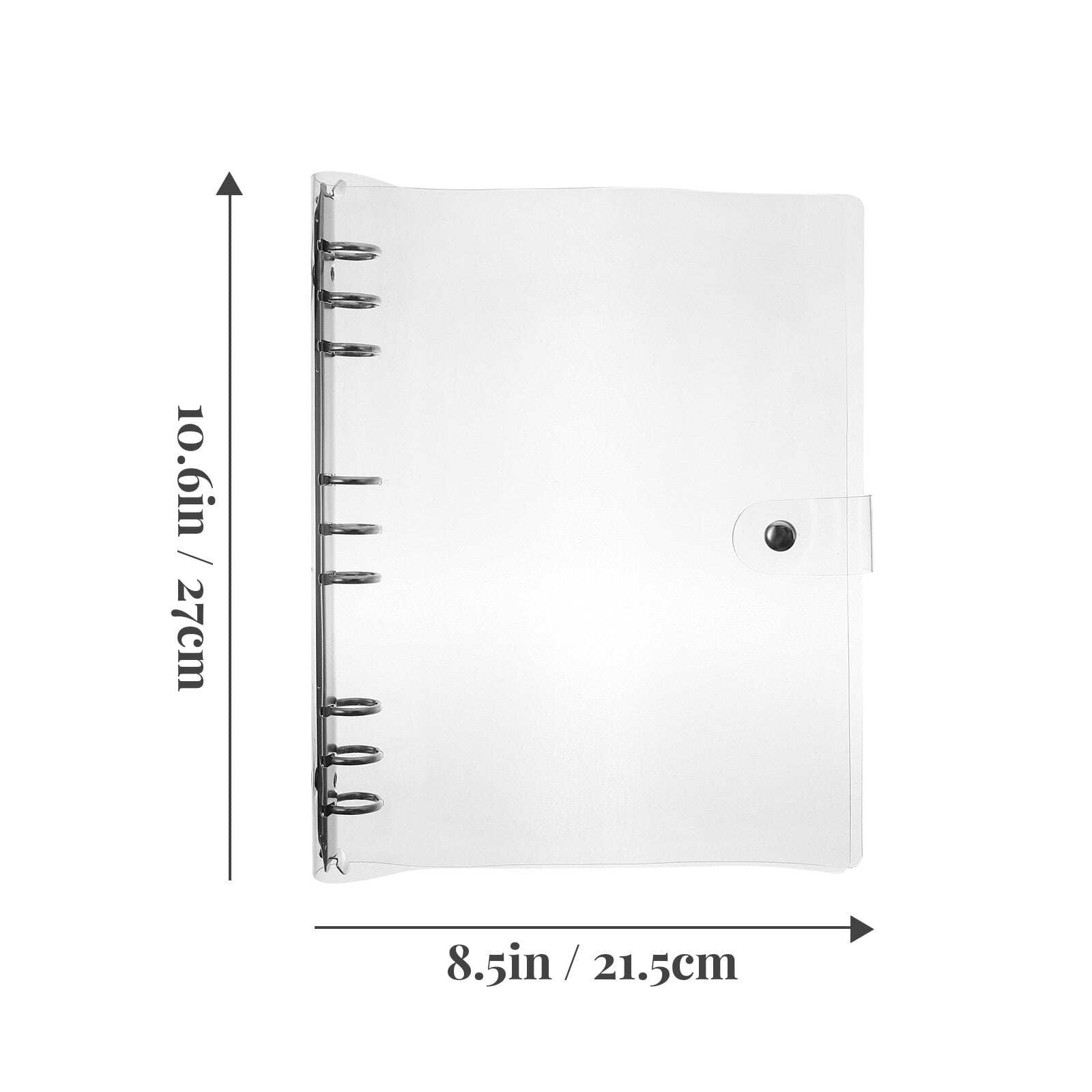 SWETRACE Planner Binder Cover For Notebook Protection 1Set 27X21.5X2.5CM Transparent V1189-LWWAL-20260327-03353