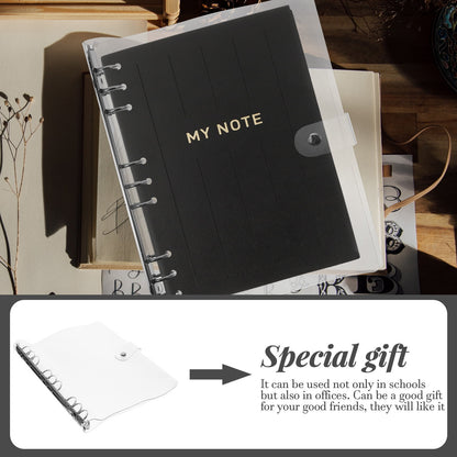 SWETRACE Planner Binder Cover For Notebook Protection 1Set 27X21.5X2.5CM Transparent V1189-LWWAL-20260327-03353