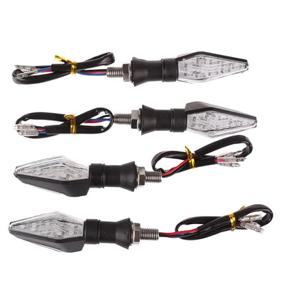 SWETRACE Rectangular Motorcycle Driving Lights Blue 4Pcs 4.1*1.1*0.9In For Vehicle Use Black V1189-LWWAL-20260327-03355